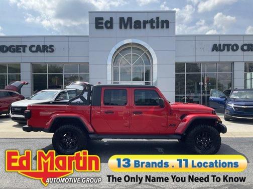Firecracker Red Clearcoat 2023 Jeep Gladiator Sport