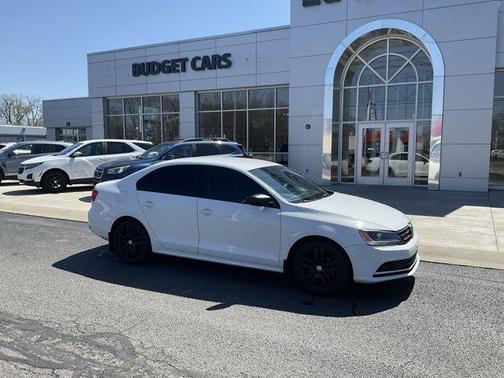 Pure White 2015 Volkswagen Jetta 2.0L S