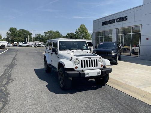 Bright White 2012 Jeep Wrangler Unlimited Altitude