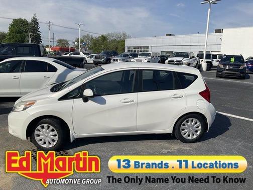 Aspen White Pearl 2014 Nissan Versa Note SV