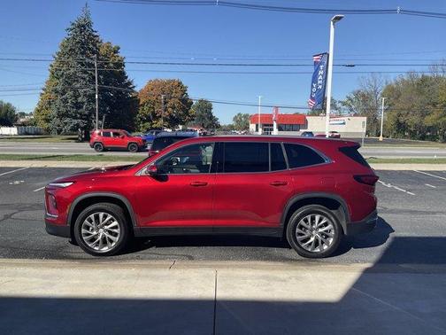 Cherry Red Tintcoat 2025 Buick Enclave Preferred