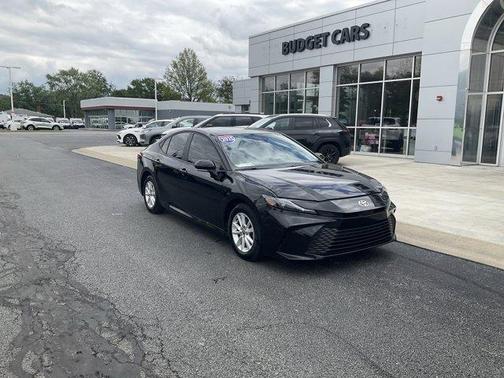 Midnight Black Metallic 2025 Toyota Camry LE