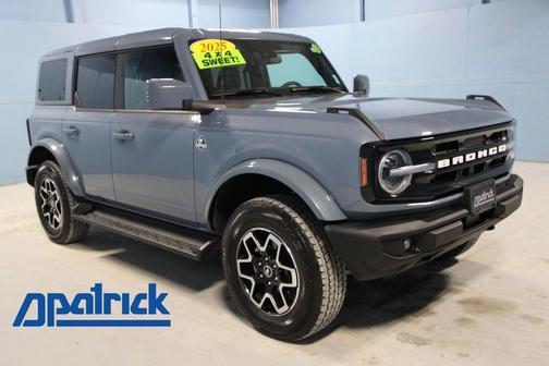 Azure Gray Metallic 2025 Ford Bronco Outer Banks
