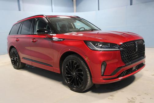 Red 2026 Lincoln Aviator Reserve AWD