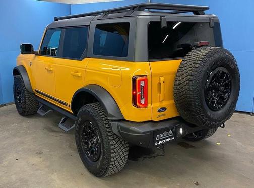 Orange Metallic 2021 Ford Bronco First Edition