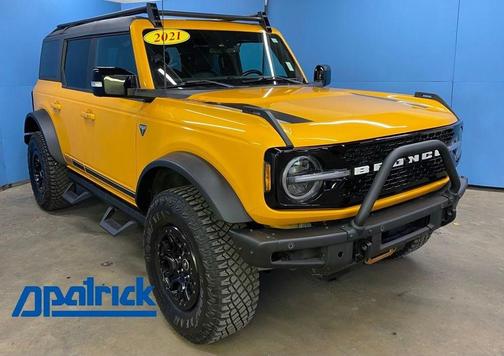 Orange Metallic 2021 Ford Bronco First Edition