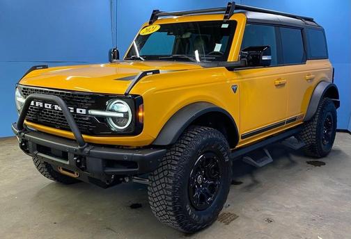 Orange Metallic 2021 Ford Bronco First Edition