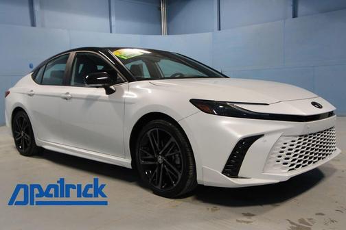 Midnight Black Metallic 2025 Toyota Camry XSE