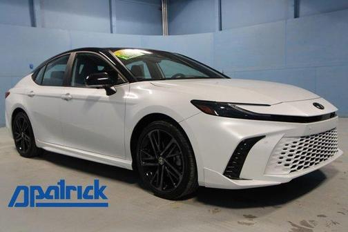 Midnight Black Metallic 2025 Toyota Camry XSE