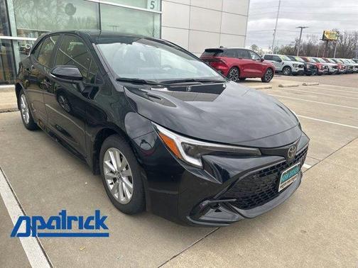 Black 2024 Toyota Corolla Hatchback SE