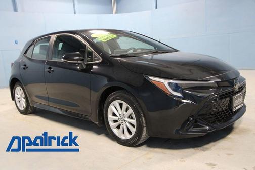Black 2024 Toyota Corolla Hatchback SE