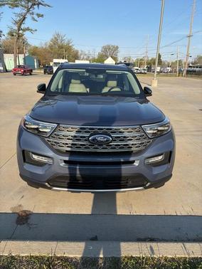 Blue Metallic 2021 Ford Explorer Limited