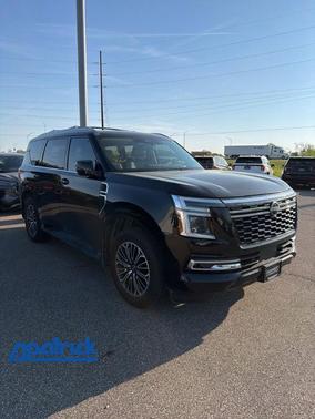 Black 2025 Nissan Armada Platinum