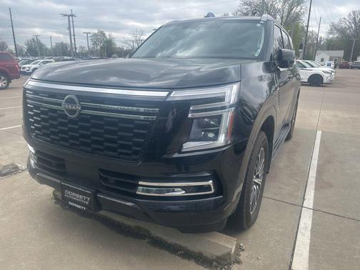 Black 2025 Nissan Armada Platinum