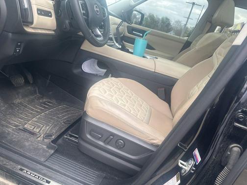 Black 2025 Nissan Armada Platinum