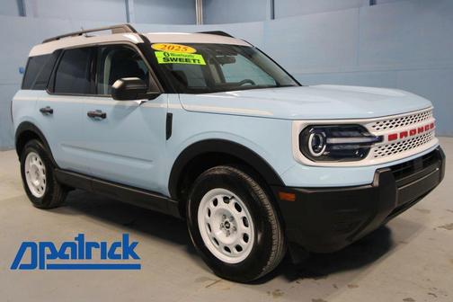 Blue 2025 Ford Bronco Sport Heritage