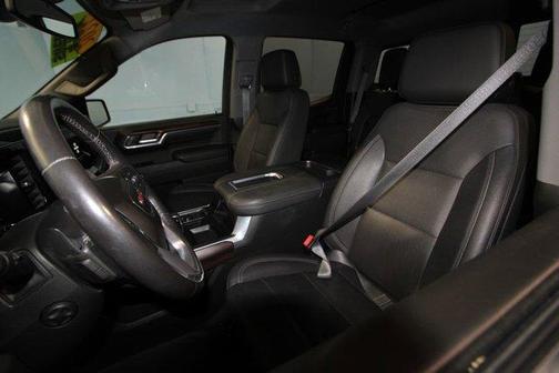 White Frost Tri-Coat 2022 GMC Sierra 1500 SLT