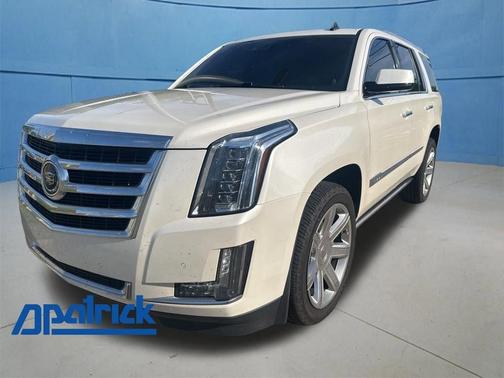 White Diamond Clearcoat 2015 Cadillac Escalade Premium