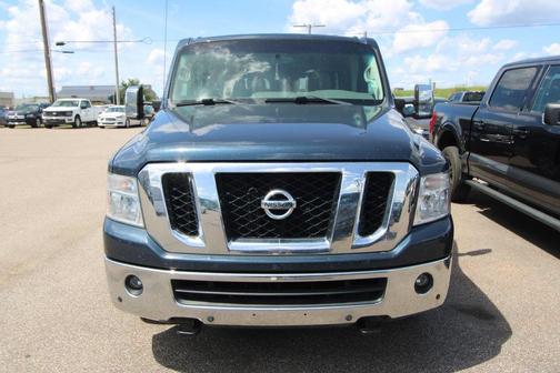 Arctic Blue Metallic 2019 Nissan NV Passenger NV3500 HD SL V8