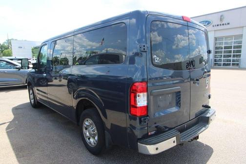 Arctic Blue Metallic 2019 Nissan NV Passenger NV3500 HD SL V8