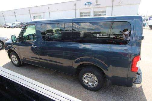 Arctic Blue Metallic 2019 Nissan NV Passenger NV3500 HD SL V8