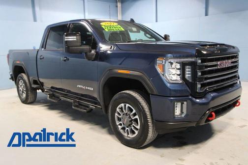 Pacific Blue Metallic 2021 GMC Sierra 2500 AT4