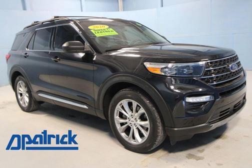 Black Metallic 2020 Ford Explorer XLT
