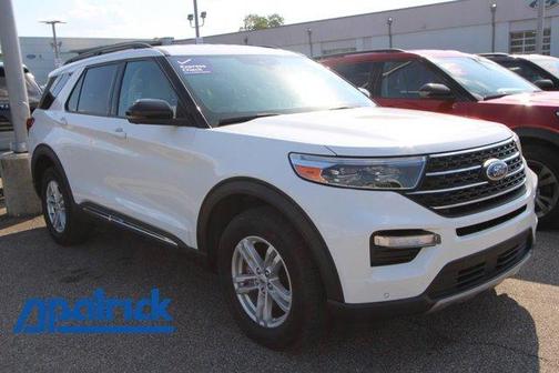 White Metallic 2023 Ford Explorer XLT