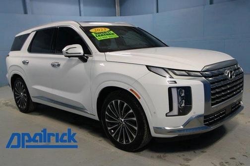 Hyper White 2023 Hyundai PALISADE Calligraphy