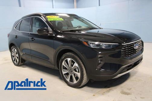 Black Metallic 2025 Ford Escape Platinum