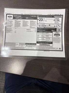 2025 Ford Explorer Platinum