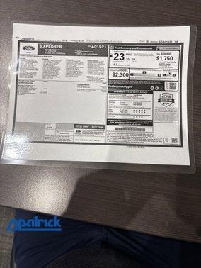 2025 Ford Explorer Platinum