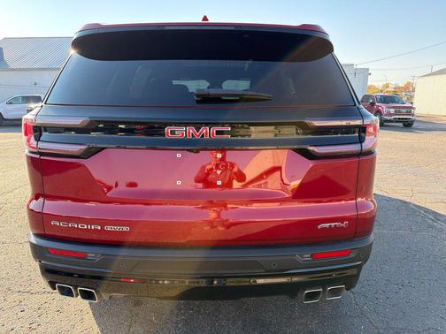 Volcanic Red Tintcoat 2025 GMC Acadia AT4 AWD