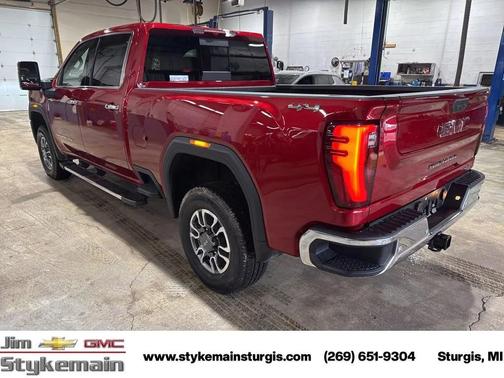 Volcanic Red Tintcoat 2026 GMC Sierra 2500 SLT