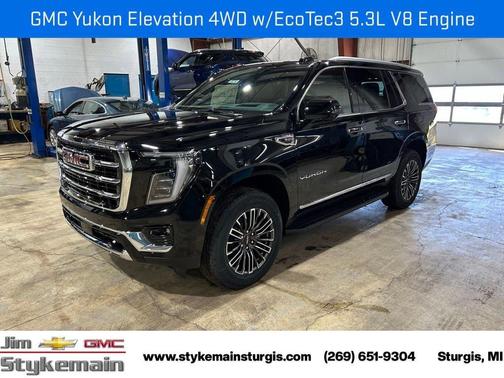 Onyx Black 2026 GMC Yukon 4WD Elevation
