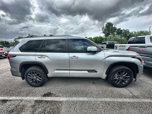 Celestial Silver Metallic 2024 Toyota Sequoia Platinum