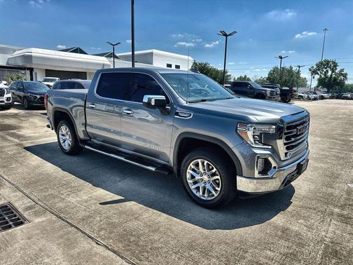 Satin Steel Metallic 2022 GMC Sierra 1500 SLT