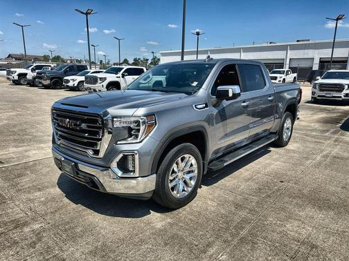 Satin Steel Metallic 2022 GMC Sierra 1500 SLT