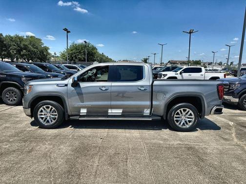 Satin Steel Metallic 2022 GMC Sierra 1500 SLT