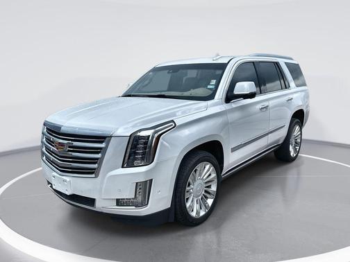 Crystal White Tricoat 2020 Cadillac Escalade Platinum