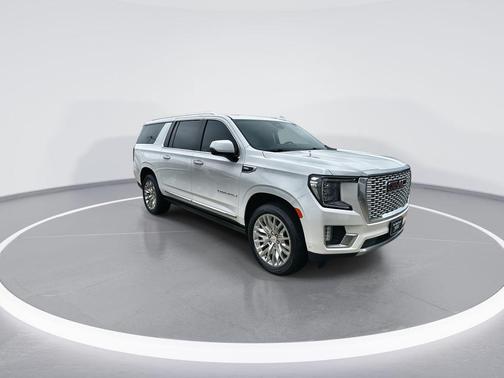 White Frost Tricoat 2024 GMC Yukon XL Denali