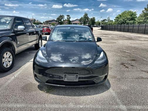 Solid Black 2025 Tesla Model Y Long Range Dual Motor All-Wheel Drive