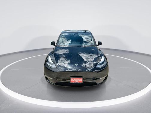Solid Black 2025 Tesla Model Y Long Range Dual Motor All-Wheel Drive