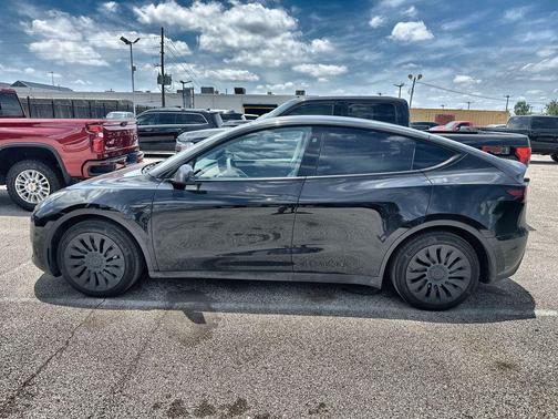 Solid Black 2025 Tesla Model Y Long Range Dual Motor All-Wheel Drive