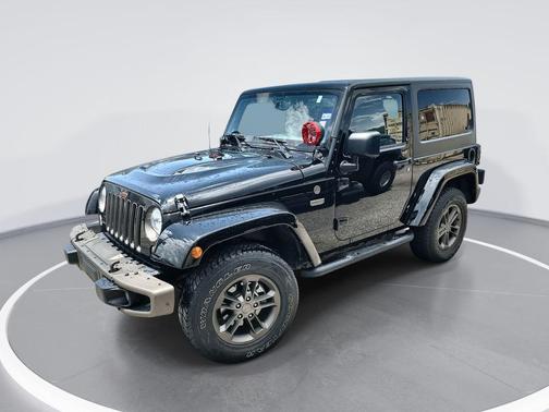 Black Clearcoat 2016 Jeep Wrangler 75th Anniversary