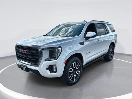 White Frost Tricoat 2024 GMC Yukon 4WD AT4