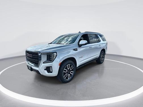 White Frost Tricoat 2024 GMC Yukon 4WD AT4