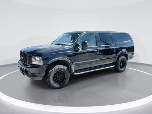 Black Clearcoat 2004 Ford Excursion Limited