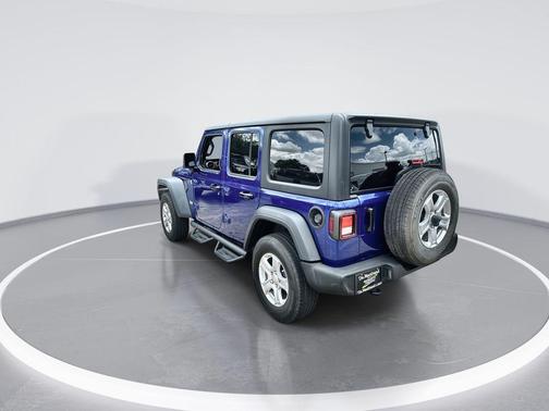 Ocean Blue Metallic Clearcoat 2020 Jeep Wrangler Unlimited Sport