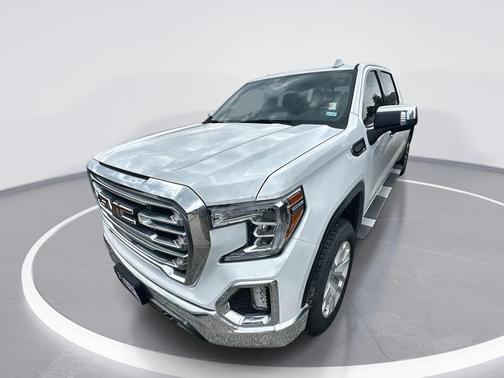 Summit White 2021 GMC Sierra 1500 SLT